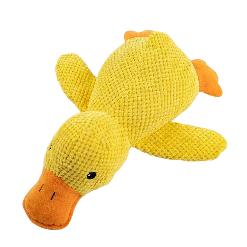 Peluche canard pour chien – Jouet doux pour l’occuper et le rassurer au quotidien