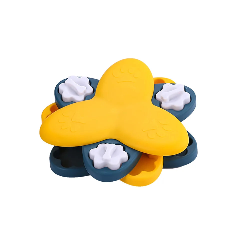 Jeu d’intelligence pour chien niveau difficile – distributeur de friandises interactif