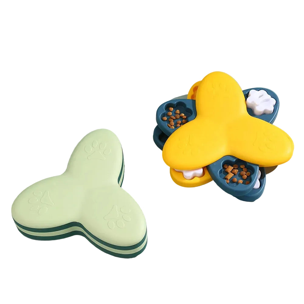 Jeu d’intelligence pour chien niveau difficile – distributeur de friandises interactif